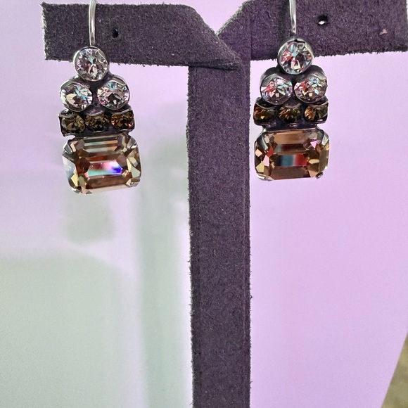 Sorrelli Crystal Drop Earrings - Picture 6 of 7